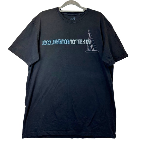 Jack Johnson To The Sea 2010 World Tour Black Shirt XL Limited Edition - Picture 1 of 6